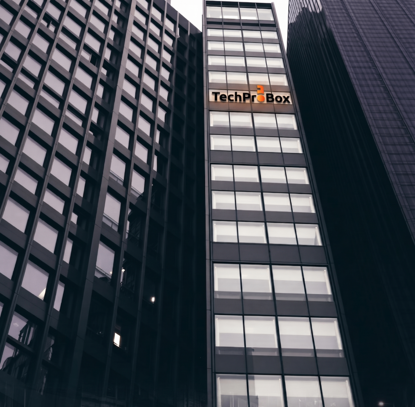TechProBox corporate headquarters — AI-native enterprise SaaS